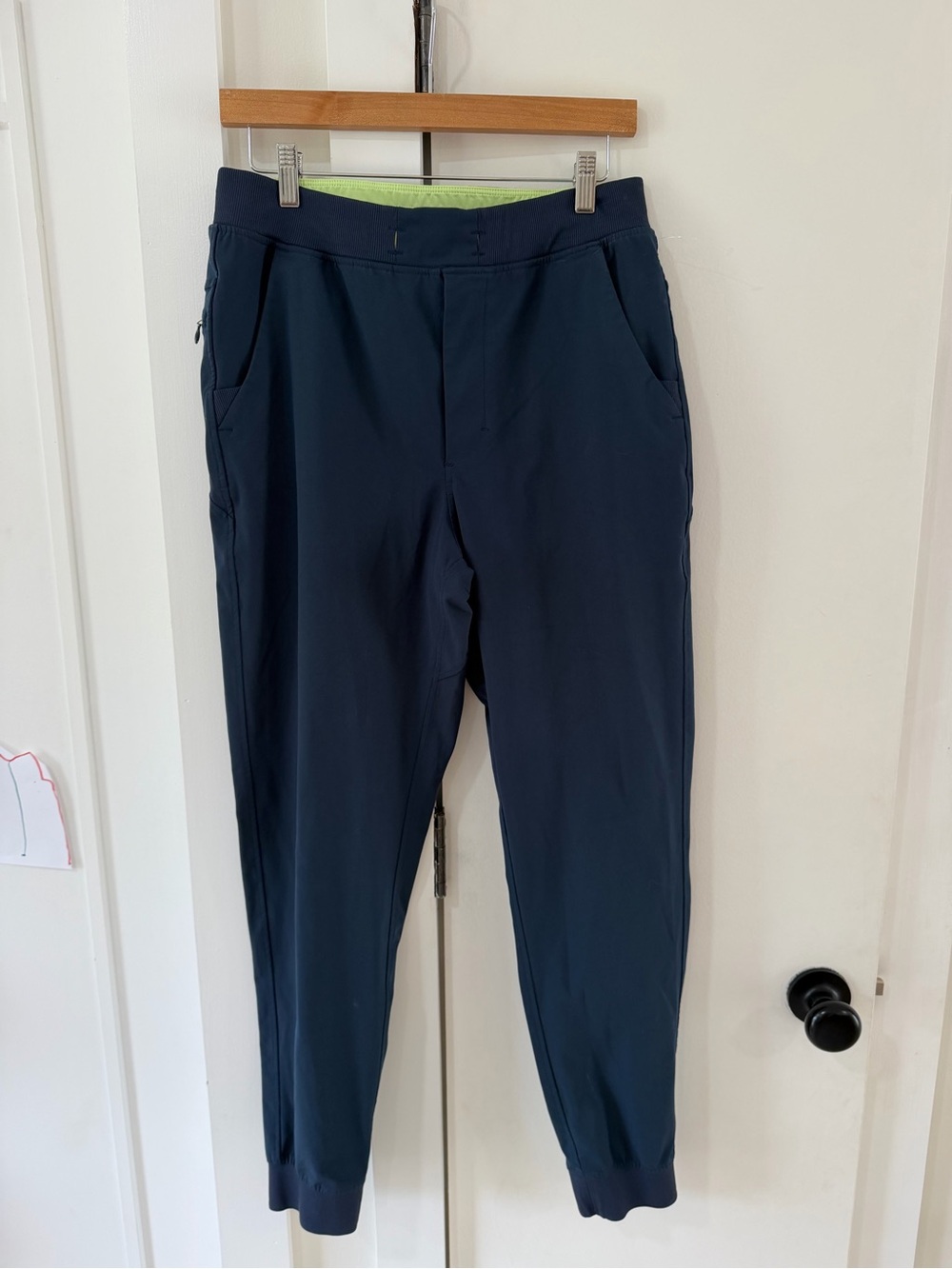 Birddogs Navy Joggers Size Large (no string)